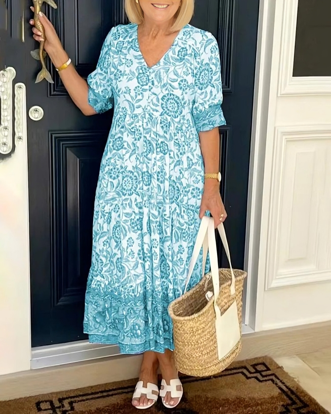 Vestido Estampado Floral Milena