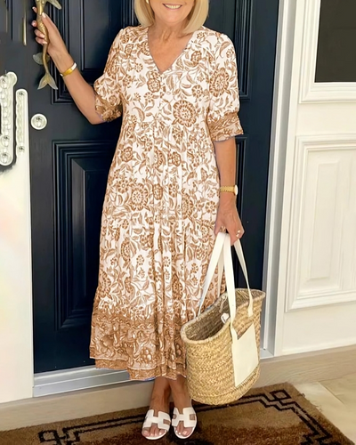Vestido Estampado Floral Milena