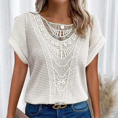 Blusa Casual de Encaje Isabel